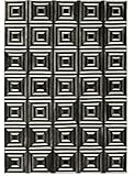Vip-leather NEU KUHFELL Patchwork Teppich Art 6300 (240 cm x 300 cm)