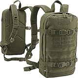 Brandit US ASSAULT DAY PACK RUCKSACK 12L ARMEE OUTDOOR TASCHE MOLLE ARMY BW KAMPF COOPER, Farbe:Oliv