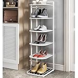 IMYOGI Schuhregal-Organizer-Regal, freistehende Schuhregale, Schuhregal für den Eingangsbereich, Schuhregal, Schuh-Organizer, Schuhaufbewahrungsschrank (Farbe: A, Größe: 6)