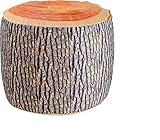 Baumstamm Sitz Hocker Baumscheibe Auf den ersten Blick ein Baumstamm , aber dann entpuppt sich dieser Holzstamm als Hocker, der ein Luftkissen beherbergt. Ein echter Hingucker , nicht nur für Naturfreunde Maße ca. 35 x 35 x 33 cm