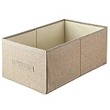 BYYLECL Aufbewahrungsbox für Fenster, Stoff, Kleiderschrank, Kleidung, faltbar, vielseitig einsetzbar, für Bettwäsche, Decken, Bettlaken, Khaki