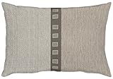 APELT Milano_35x50_87 Kissen, Polyester-Baumwolle, braun, 50 x 35 x 10 cm