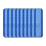 vague Mikrofaser Reinigungs Pad, Trockener Flach Mopp, Geeignet für Mopp, Reinigungs Tuch (9 BläTter)