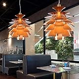 PERTID Kronleuchter-Beleuchtungslampe, moderner minimalistischer Kronleuchter, LED-Kronleuchter und Blattgold