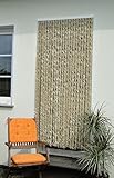 Türvorhang Flauschvorhang Insektenschutz Chenille 100x200 beige