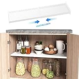 LOCVCDA Erweiterbare Schrank-Organizer-Regale, verstellbare Metall-Schrankregale, robuste Aufbewahrungsregale, Schrank-Organizer-System, Schrankregal-Trennwand für Kleiderschrank, Küche, Badezimmer