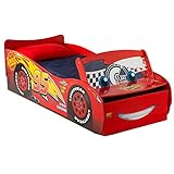 Disney Cars Lightning McQueen - Bett für Kleinkinder mit Stauraum