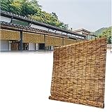 Bambus Rollo Bambusrollo Gartensichtschutz Jalousine Breit*Hoch 50x60cm 60x70cm 90x135cm 165x300cm Schilfvorhang Mit Seitenzug Sonnenschutz Raffrollo Für Fenster Pavillon Küche (Size : (B*H) 80x120cm