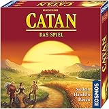 Kosmos 693602 Catan - Das Spiel, spannendes Strategiespiel für 3-4 Personen ab 10 Jahren, Brettspiel-Klassiker, Familienspiel, Basisspiel - Eigenständiges Spiel, Mehrfarbig