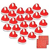 Maxee 100 Herzförmige Romantische Teelichter, Valentinstag, Geburtstag, Party, Vorschlag, Hochzeit, Party, Wohnkultur Atmosphäre Kerze (Rot)