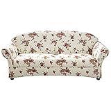 Max Winzer Sofa 2,5-Sitzer Corona Flachgewebe beige, 2887-3000-2043502-F07, Breite x Tiefe x Höhe: 202 x 81 x 85 cm