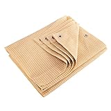 Sonnensegel Rechteckig, Sonnensegel Mit Gestell, Camping Sonnensegel, Universal Outdoorstoff Reißfest, Perfekt Für Außenterrassen Hinterhof Hof Parkplatz Schwimmbad Gärten (Color : Beige, Size : 2m*