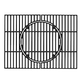tepro Grillzubehör Universal Guss-Grillrost-Set, emailliert, mit Rost-in-Rost-System, Grillfläche: ca. 41,5 x 55 cm