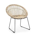 Rustikaler Sessel Natural Cayes