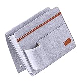 TOPBATHY Filz-Aufbewahrungstasche Beutelhalter Betttisch Für Laptop-Tasche Organizer-Tasche Nachttisch-Tasche Nachttisch-Aufbewahrungstasche Filz-Bett-Aufbewahrungstasche