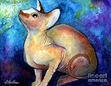 5D Diamond Art Kit,Sphynx-Katze Diamond Painting 40x50cm,Kristall, Stickerei, Leinwand,Handwerk Leinwand Home Decor Geschenk