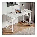 Arbeitstisch büro Klappbarer PC-Tisch for Zuhause, Schlafzimmer, einfacher rechteckiger Desktop-PC-Tisch, kleiner Tisch, kleiner Schlafsaal, Werkbank, Arbeitszimmer, Schreibtisch. Laptop-Tisch Büromöb