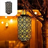 Gadgy Solarlaterne für außen Garten XL - Wasserdichte Orientalische Laterne - Solarlampe für außen tisch für nachhaltige Beleuchtung - Solar Laterne - Garten Deko Outdoor