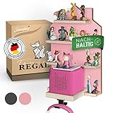 STERNFELD Magnetisches Tonie Regal für Toniebox & Tonies Hörfiguren - Vormontiertes Toniebox Regal - [43x82cm] - Nachhaltiges Tonies Regal Kinderzimmer - Toni Regal mit abgerundeten Ecken