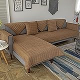 Modmetal Dicker Plüsch-Sofabezug,rutschfeste,waschbare Sofabezüge,L-förmige Couchbezüge,1/2/3/4-Sitzer-Sofa-Schonbezüge,Ecksofa,für Wohnzimmermöbel-Schutzbezüge,B-70 * 120 cm