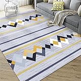 Kunsen teppiche Wohnzimmer Geometrisch minimalistische Kreativität jugendzimmer Mehrfarbig Flickenteppich Wohnzimmer teppich200X300CM