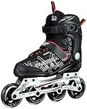 HUDORA Inliner Inline-Skates RX-23 - Gr. 36, schwarz/rot - 28936