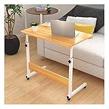 Tisch, Nachttisch, C-förmiger Sockel, Laptop-Schreibtisch, Heimbüro, Klapphalterung, mobiler Tisch, Laptop-Tisch, genießen Sie auf dem bequemen Bett einen leichten und flexiblen Beistelltisc