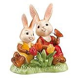 Goebel Osterhase Hier Gefällt´s Uns Figur, Dekofigur, Dekoration, Steingut, 14 cm, 66844221