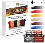 SRS TECHNOLOGY Leder Reparatur Set für Sofas Professionelle Restaurierung und Leder Färben von Echtleder und Kunstleder (MAX Set, Blau, 50ml)