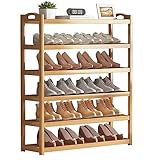 Topook Schuhregal, Schuhaufbewahrungsorganisator Schuhregal Schuhaufbewahrungsorganisator Kleines Schmales Flur-Schuhregal Für Haus, Stadt, Büro Flur-Schuhregal, 100x25x100CM