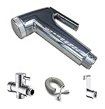 Sprüher Badewannenaufsatz Duschkopf Handheld Bidet Dusche Toilettenspray Muslimische Wasserpistole Sprüher Dusche Bidet Spray (Farbe: B, Größe: Einheitsgröße) (B Einheitsgröße) (B Einheitsgröße)