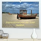 Impressionen von der Insel Usedom (hochwertiger Premium Wandkalender 2024 DIN A2 quer), Kunstdruck in Hochglanz