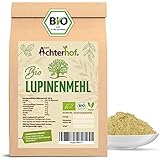 Lupinenmehl BIO 250g | idealer Eiweißlieferant mit vielen Ballaststoffen | enthält kein Gluten | leicht nussiger Geschmack und eine ideale Konsistenz | perfekt zum Kochen und Backen | vom Achterhof