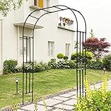 Baze Bogenpergola, Terrasse Im Freien Pergola Pergola, Kletteranlage for Innen- Und Gartenterrasse Im Freien (Size : 240 * 150cm)