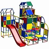 Move and stic große Spielburg Kinderland mit Multislide Rutsche Multicolor Spielburg 6290