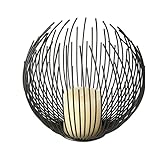 Boltze Windlicht Cylon (mit Kerze, skandinavischer Stil, Höhe 25-40 cm, Dekoration für Garten / Wintergarten / Wohnung) 7174400