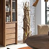 Möbel Bressmer Design Stehlampe Natur 150 cm hoch Holz Holzlampe Unikat Natur Treibholz Handarbeit Stehleuchte | Standlampe mit e27 Fassung für Schlafzimmer Wohnzimmer Büro