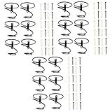 Cabilock 18 Stück Wand-Weinregal Metallhalterung Metall-Wandregal Metall-Lagerregal Weinflaschen-Display-Halter Hängendes Weinregal Eisen-Weinflaschenständer Wein-Display-Rack
