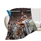 Lionel Messi Microfaser Decke, Flanelldecke Flauschige Decke, Bequeme Decke Sofadecke Reisedecke,3DDigitaldruck Decke 40x50in(100x130cm)