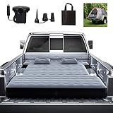 Camping Pickup Truck Bett Luftmatratze Luftbett mit aufblasbarem Kissen Aufblasbares Bett Dicke Luftmatratzen Schlafmatte für 5,55,8 Fuß volle Größe kurze LKWBetten Outdoor Camping Auto LKW Reisen