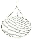 Huber Grillgeräte Edelstahl Grillrost 70 cm mit Kette