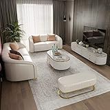 JVmoebel Chesterfield Leder Couch Polster Sitz Garnitur 3+2 Sitzer Designer Couchen Neu