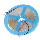 Hyuduo Flexibles COB-LED-Lichtband – 90 CRI, Einheitliche Farbe, Einfach zu Schneiden und zu Installieren, Ideal für Heim- und Bürodekoration (6000K weißes Licht)