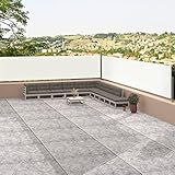 BULANED Seitenmarkise Ausziehbar, Windschutz Terrasse, Balkon Windschutz, Balkon Sichtschutz, Sichtschutz Zaun, Sichtschutzzaun, Markise Balkon, Sichtschutzwand, Creme 117x1200 cm