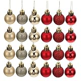 LIFKOME 1 Set Christbaumkugeln Christbaumschmuck Festival Dekorative Kugel Weihnachtskugel Hängende Verzierung Dekorationen Weihnachtsdekoration Weihnachtsanhänger Runde Kugel