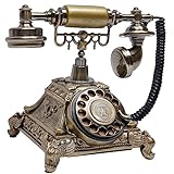 Sangyn Antikes Telefon, europäischer Stil, Vintage-Telefon, Retro-Festnetz-Telefone, Dekoration, altmodische Telefone für Zuhause, Büro, Hotel, Dekoration