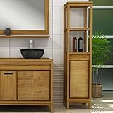 Badezimmerschrank Plotina Teak Massivholz
