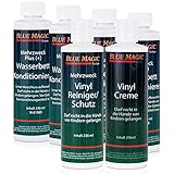 6 tlg. Set Blue Magic 4 Konditionierer/1 Reiniger/1 Creme, Wasserbettpflegemittel