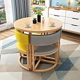 Büro-Empfangstisch, kleiner Platz, Esstisch-Set for 4 runde Konferenzraumtische, 80 cm, Abendessen, Frühstück, Essecke, Apartment, Arbeitszimmer, Balkon, Küche, Kaffee, Sofa, Sitz, Büro-Lounge ( Color