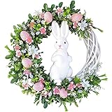 EIRZNGXQ 2023 Neue Ostern Bunny Kranz Hause Dekoration Requisiten Hängen Geschenke Künstliche Dekorationen Wand H3f4 Ostern Hause Ostern Tür